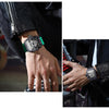 BINBOND B6577 Barrel Shape 30m Waterproof Sports Quartz Watch(Black Silicon-Black-Black)