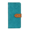 For Alcatel 1SE (2020) European Floral Embossed Copper Buckle Horizontal Flip PU Leather Case with Holder & Card Slots & Wallet & Photo Frame(Blue)