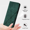 For Asus Zenfone 11 Ultra Crossbody 3D Embossed Flip Leather Phone Case(Green)