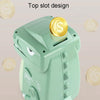 16.5 x 12 x 20.5cm Kids Cartoon Dinosaur Password Coin Bank Automatic Rolling Coin Bank Toys(Green)