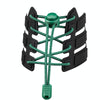 1pairs Spring Buckle Lazy Elastic Shoelaces For Adults And Children 110cm(NO.66 Green)