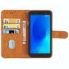Leather Phone Case For Alcatel 1/1 2019&2021 / Vodafone Smart E9(Brown)