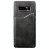 For Galaxy Note 8 Shockproof Calf Texture Protective Case with Holder & Card Slots & Frame(Black)