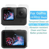 For GoPro HERO10 Black IMAK 3 in 1 Camera Lens and Screen Tempered Glass Film