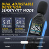 FNIRSI Noise Decibel Meter Home Volume Detector(Blue)