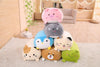 New Soft Animal Cartoon Pillow Cushion Cute Fat Dog Cat Totoro Penguin Pig Frog Plush Toy 90cm(dog)
