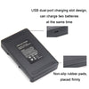 LP-E6 SLR Camera Vertical Dual Battery Charger