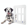 Lockable Pet Screen Door 34x44cm - White - Auto Closure