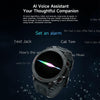 LOKMAT ZEUS4 PRO 1.43-Inch IP68 Waterproof Health Monitoring Bluetooth Call Smart Watch(Black)
