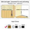 3m CAT6 Ultra-thin Flat Ethernet Network LAN Cable, Patch Lead RJ45 (Blue)