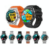 K62 1.43 Inch Waterproof Bluetooth Call Weather Music Smart Sports Watch, Color: Silver Steel