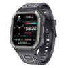K6 1.8 inch IP67 Waterproof Smart Watch, Support Heart Rate / Sleep Monitoring(Grey)