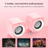A1 USB Wire-controlled 9D Subwoofer Sound Mini Wired Speaker, Premium Version(Blue)