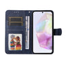 For Samsung Galaxy A56 5G Classic Calf Texture Flip Leather Phone Case(Blue)