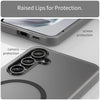 For Samsung Galaxy S24 FE 5G MagSafe Frosted Translucent TPU + PC Full Coverage Phone Case(Black)