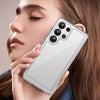 For Samsung Galaxy S25 Ultra 5G Colorful Series Acrylic Hybrid TPU Phone Case(Transparent)