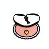 Pink Dog Cat Bib, L (22-32cm Neck) - Saliva Towel Scarf