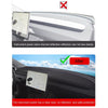 For 2024 Tesla Model Y Dashboard Car Suede Light-Proof Pad