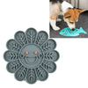 Silicone Slow Feeder Dog & Cat Bowl Mat, Grey, 20cm