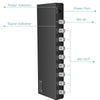 1 In 8 Out SD-SDI / HD-SDI / 3G-SDI Distribution Amplifier Video SDI Splitter(UK Plug)