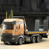 JIEDE Rescue Truck Alloy Engineering Vehicle Toy Children Wisdom Simulation Model Car
