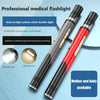 B35 XPG+LED Mini Pen Light Three Light Sources Convenient Flashlights(Red)