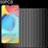 50 PCS 0.26mm 9H 2.5D Tempered Glass Film For Alcatel 3L