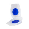 Silicone Heel Insole Is Comfortable Soft And Shock-Absorbing To Protect The Heel Insole, Size: XL(Blue White)