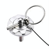 XH-6041 Car Universal Modified Aluminum Alloy Engine Hood Lock Cover(Silver)