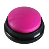 Dog Talking Button | Recordable Sound Button (Rose Red)