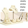 15x39cm Portrait Necklace Holder Window Jewelry Display Props Necklace Earrings Ring Jewelry Stand