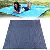 Waterproof Oxford Cloth 420D Oxford Material Camping Picnic Beach Tent Roof Tarp (Size: 215x215cm)(Grey)