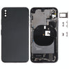 iPhone XS Black Battery Back Cover Assembly (with Side Keys & Wireless Charging)