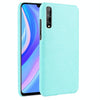 For Huawei P Smart S Shockproof Crocodile Texture PC + PU Case(Light green)