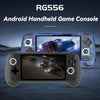 ANBERNIC RG556 Handheld Game Console Android 13 System 5.48-Inch AMOLED Screen WIFI Bluetooth Game Player 128GB+256GB(Black)