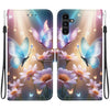 For Samsung Galaxy A13 5G Crystal Texture Colored Drawing Leather Phone Case(Butterfly Love Flower)