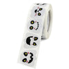 Halloween Ghost Emoji Stickers Children Gift Decoration Food Sealing Stickers, Size: 25x25mm(K-128)