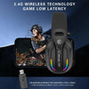 Bluetooth 5.4 Head-mounted RGB Wireless Bluetooth Gaming Headset With Transmitter(Black)