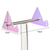 Acrylic Colorful Keyboard Storage Display Stand, Style:Single Layer
