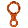 Climbing Rescue Figure 8 Descender Rappelling Gear Belay Device (Orange)