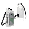 2 In 1 Outdoor Cycling Crossbody Phone Bag PVC Swimming IPX6 Waterproof Bag, Size: 2L(White)