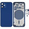 iPhone 12 Mini Back Cover, SIM Tray & Buttons (Blue)
