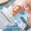 OLEVS 5189 Women Heart Shape Waterproof Quartz Watch(Rose Gold)