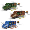 Dinosaur Transporter Light Portable Dtorage Container Car Children Toys Case(Blue)