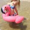 Kids Summer Water Fun Inflatable Flamingo Shaped Pool Ride-on Swimming Ring Floats, Outer Diameter: 87cm