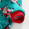 Christmas Pet Dress, Green, Small (S) - Cosy & Festive