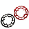 Snail Positive And Negative Tooth Discs Mountain Bike Single Disc Large Tooth Disc 104mm Bcd, Specification:52T(Red)