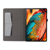 For Nokia T20 TPU + Fabric PU Leather Tablet Case(Black)