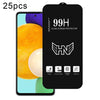 For Samsung Galaxy A52 5G 25pcs High Aluminum Large Arc Full Screen Tempered Glass Film