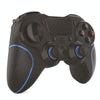 MB-P913 PC Six-Axis Somatosensory Back Key Programming Dual Vibration Bluetooth Gamepad For PS4 Pro(Blue Black)